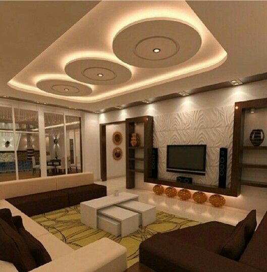 Round desig | Bedroom false ceiling design, Ceiling design living .