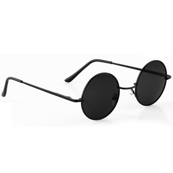 Unisex Retro Lens Round Sunglasses Retro Eyeglasses Glasses | Wi