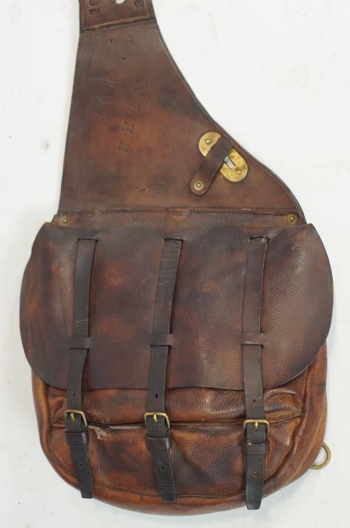 US Cavalry Saddle Bags.. - (western, wild wild west, artifacts .