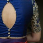 Stunning Saree Blouse Back Neck Designs | Trendy blouse designs .
