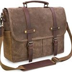 Amazon.com: Mens Messenger Bag 15.6 Inch Waterproof Vintage .