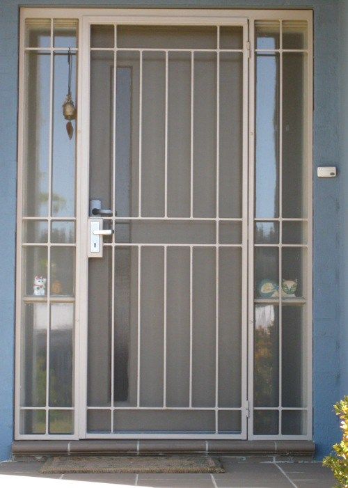 Aluminum Screen Door | Security screen door, Aluminum screen doors .