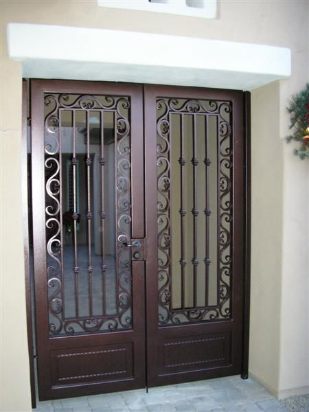 Double Security Gate 3003. (con imágenes) | Puertas de vidrio .