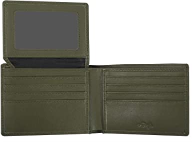 RFID Wallets for Men - Real Leather Bifold Wallets - Thin & Slim .