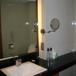 Bathroom Mirror / Shaving Mirror - Picture of Radisson Blu Cebu .