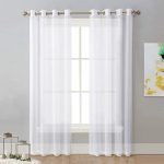 Amazon.com: NICETOWN Sheer Curtain Panels Bedroom - Home .
