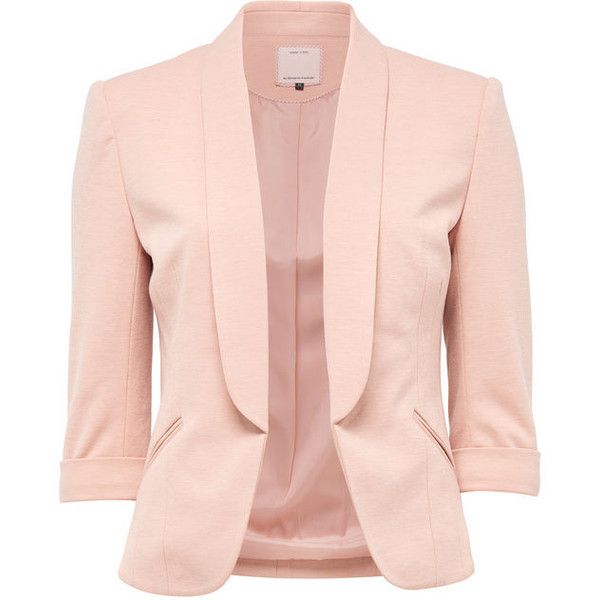 SHORT BLAZER - Only ($55) ❤ liked on Polyvore featuring outerwear .