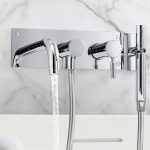 Crosswater Design Wall Mounted 3 Hole Bath Shower Mixer with .
