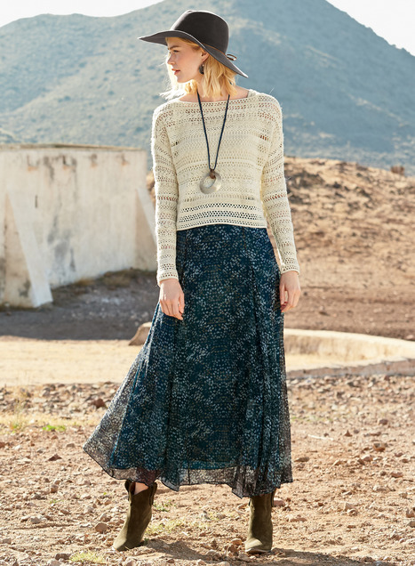 Sierra Nevada Silk Skirt - Peruvian Connecti