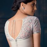 Soch Tissue Silver Blouses - SZBA BLZ 60004 (With images) | Trendy .