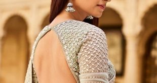 20 Stylish Silver Blouse Designs That Will Mesmerise You | Styles .