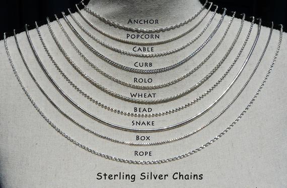 Sterling Silver Chain New Layering Silver Chains | Et