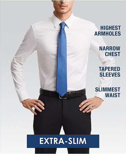 Calvin Klein X Men's Extra-Slim Fit Thermal Stretch Performance .