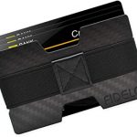 FIDELO Carbon FIber Minimalist Wallet - Mens Slim Wallet Credit .