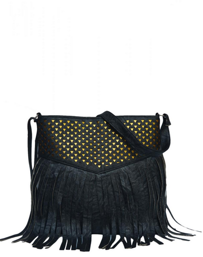 Black Designer Fringe Sling Bag, Rs 749 /piece Trend Yug | ID .
