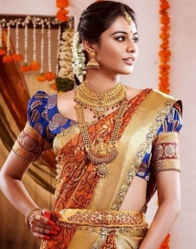 20 South Indian Style Designer Blouse Designs for Sarees (With .