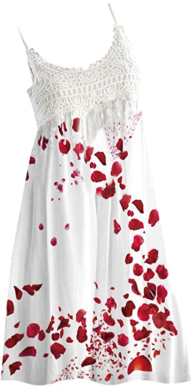 Amazon.com: Sagton Spring Dresses for Women Vintage A-Line Lace .