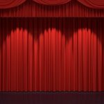 Red stage curtains | High-Quality Abstract Stock Photos ~ Creative .