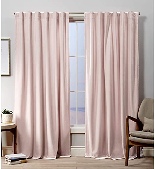 Amazon.com: Exclusive Home Curtains Velvet Hidden Tab Top Curtain .