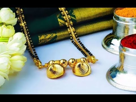 Telugu traditional mangalsutra designs - YouTu