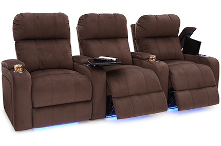 Seatcraft Bonita Fabric Home Theater Seating | 4seati