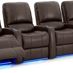 Amazon.com: Octane Seating Blaze XL900 Home Theater Chairs Brown .