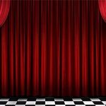 Amazon.com : AOFOTO 7x5ft Red Velvet Stage Curtains Backdrop .
