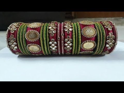 New Designer Bridal Silk Thread Bangles Collection (With images .