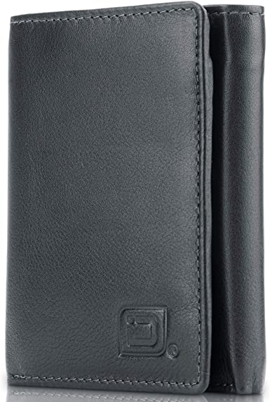 Amazon.com: Leather Trifold Wallets for Men - RFID Blocking - Mens .
