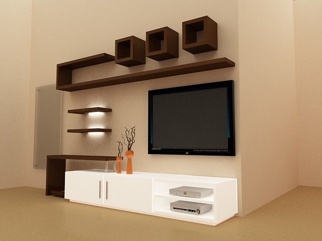 Interior Design Ideas with TV Unit (With images) | Tv unit .