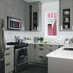 Suzie: Kelly Deck Design - U shaped kitchen design with gray .