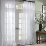 Classic Voile Sheer Curtain - Alabaster (With images) | White .