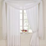 Wisteria Lined Voile Curtain (With images) | Voile curtains, White .