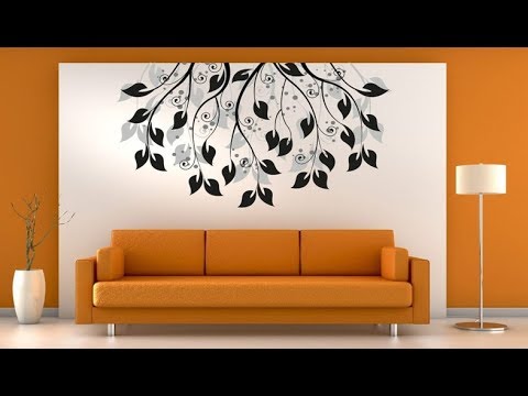 Simple Living Room Wall Painting Ideas & Designs for Interior .
