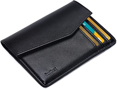 Amazon.com: Mens Minimalist Wallet, Zonlicat Slim Front Pocket .