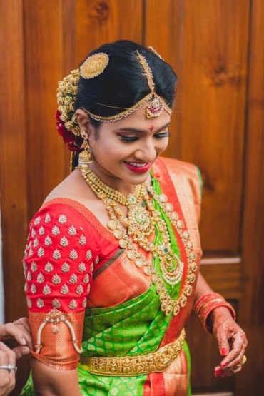 Bridal blouse designs stitching in chennai - Best wedding blouse .