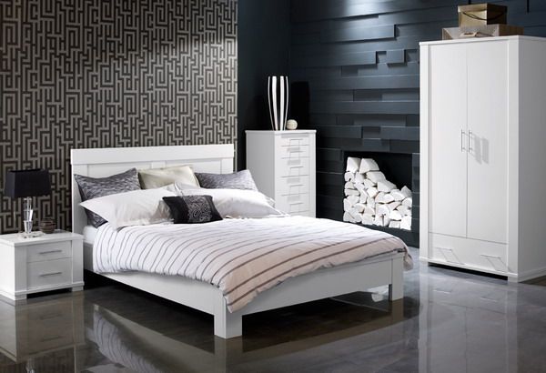 Masculine Bedroom Ideas featuring White Bedroom Furniture Sets .