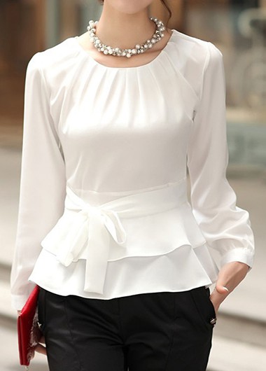 White Blouses: Classic and Timeless Tops for Women in Shades of White