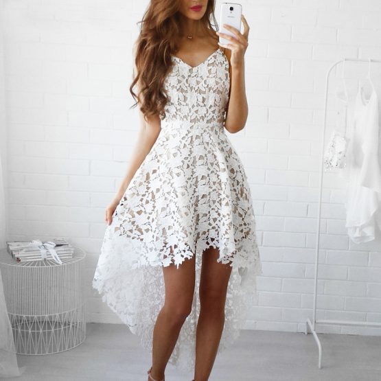 Bohemian White Lace Dress | Boho Style Dresses | Top Tier Sty