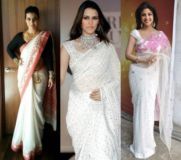 Tips to flaunt the classic white sarees – South India Fashi