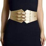 Amazon.com: ZIFEIYU Women Vintage Leather Elastic Waist Belt .