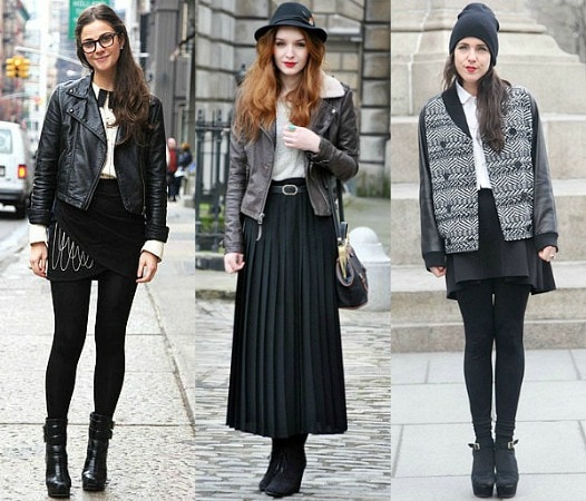 Staying Cute in the Cold: How to Wear Skirts During Winter .