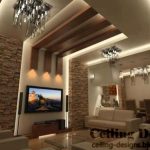 wood ceiling panels for living room (With images) | Ceiling design .