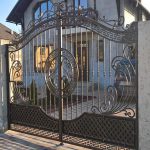 Cheap Modern House Wrought Iron Main Gates Designs Simple Gate .