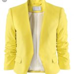 H&M Jackets & Coats | Yellow Blazer | Poshma