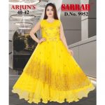 Sarrah Party Wear Girls Yellow Frocks, Rs 500 /piece Kaveri .