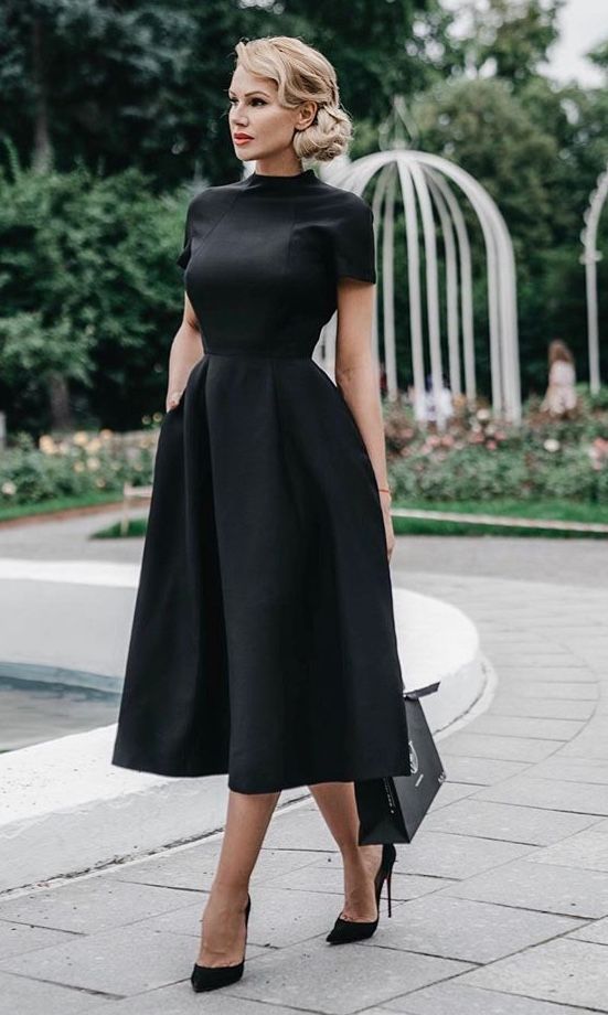 Classic Elegance: Black Dress for Timeless Appeal