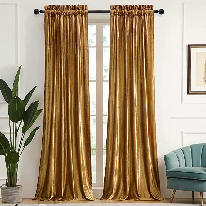 Golden Elegance: Add Luxury with Gold Curtains