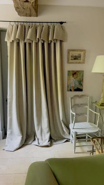 Timeless Patterns: Adding Sophistication with Striped Curtains