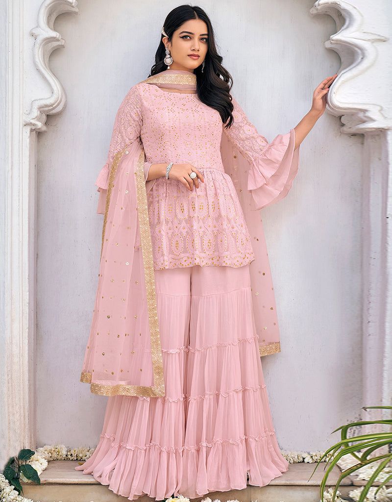 Pretty in Pink: Embracing Pink Salwar Suits for Ethnic Charm